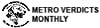 Metro Verdicts Monthly logo